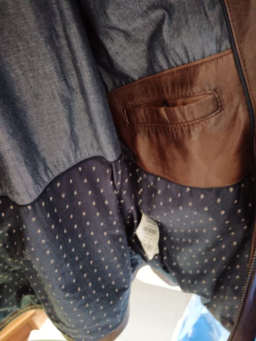 Blusão de cabedal Salsa Jeans tamanho L