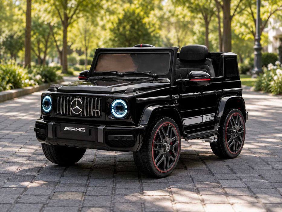 MERCEDES G KLASA AMG 4x4 180W | Samochód Auto na akumulator | PILOT dla Rodzica | ORYGINALNY NA LICENCJI