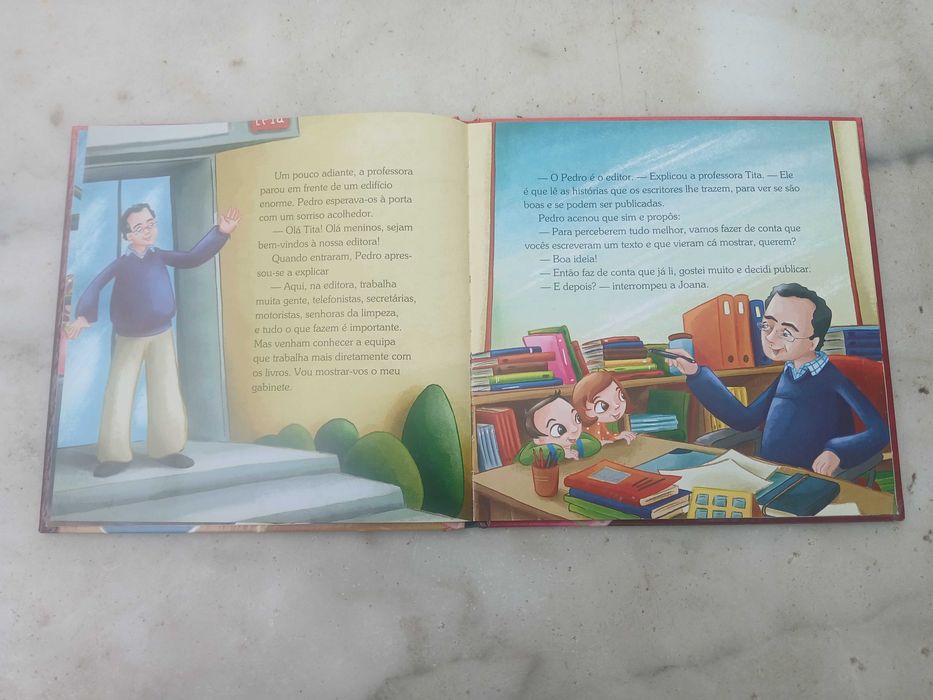O ciclo do livro da coleção Onde Vamos Hoje