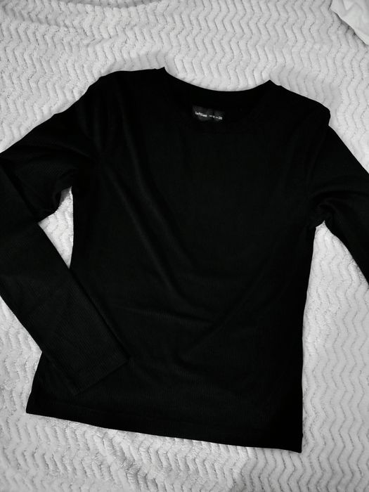 Camisola canelada preta Lefties • M