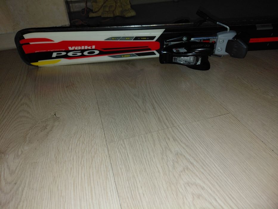Volkl P60 Junior racer w Marker M450 z Holandii