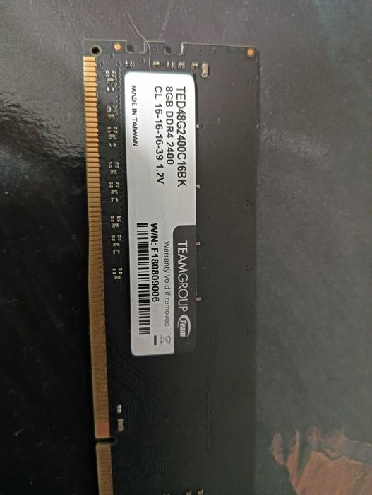 Lote de memórias servidor e de desktop DDR3 e DDR4