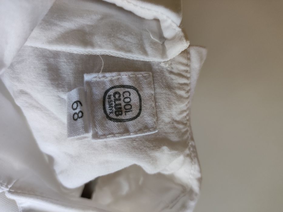 Biała sukienka. Sukienka do chrztu 68 cool club smyk