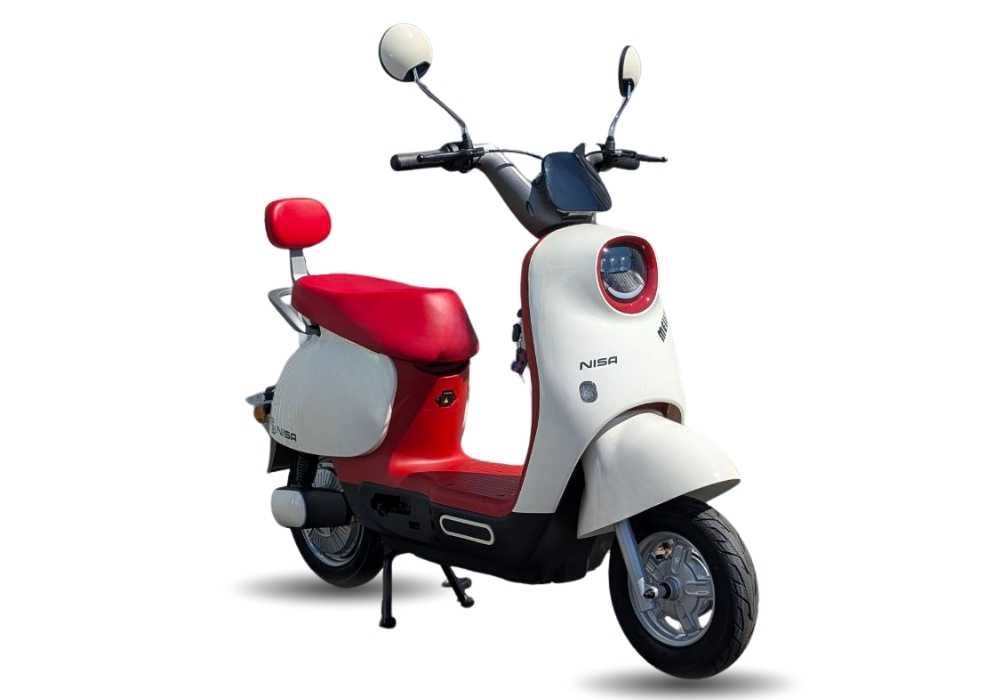 якісний ретро скутер Електровелосипед NISA MELLO офіційно в Артмото!