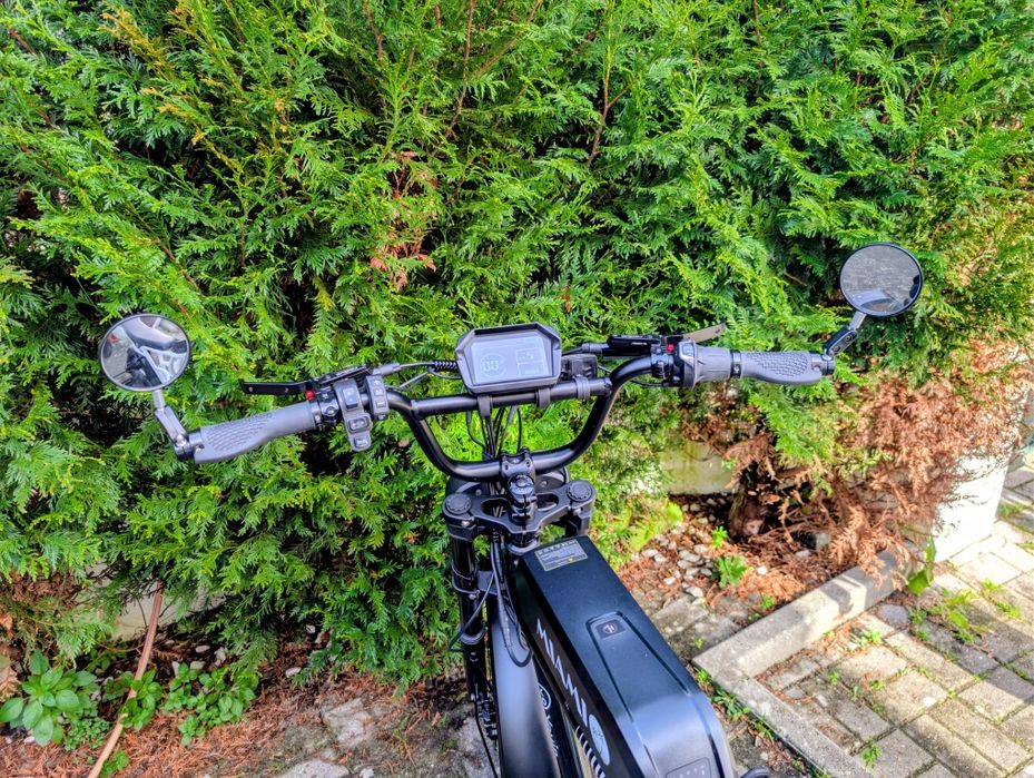 Bicicleta elétrica estilo Moto YOUIN Miami (só 10Km uso)