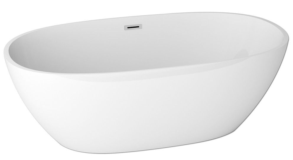 The North Bath Odin wanna wolnostojąca 170x85cm + Syfon Klik-klak