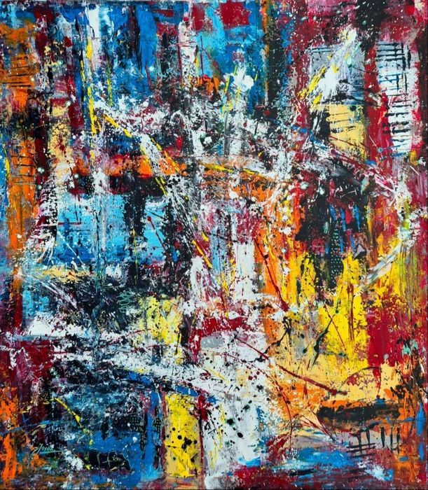 Jovan Srijemac  - pintura a acrílico sobre tela