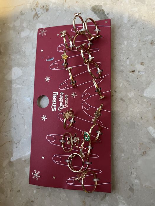 Zestaw pierścionków Sinsay