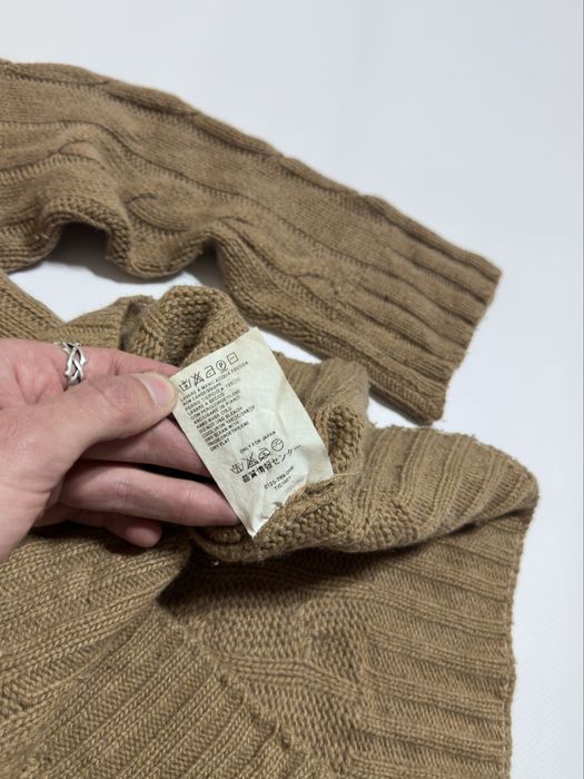 MaxMara Weekend Cable-knit Wool Turtleneck Sweater Свитер