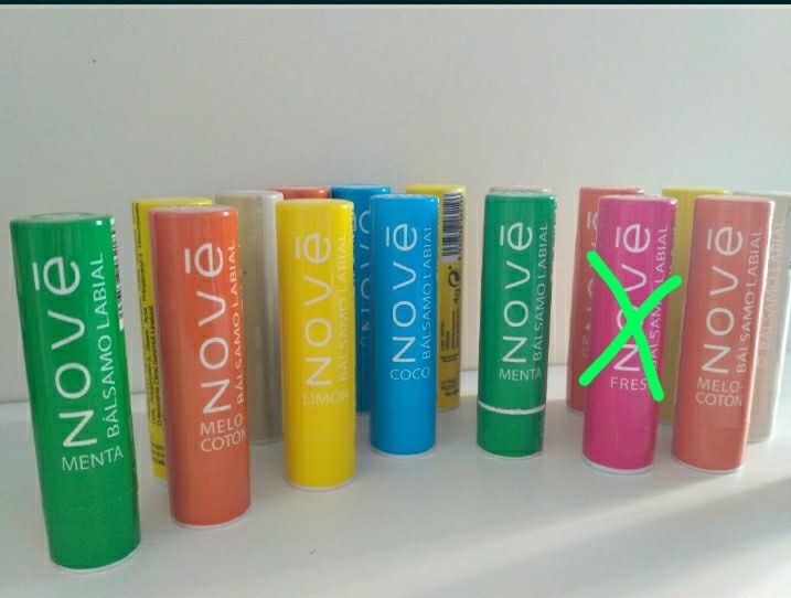 Bálsamo labial Nové
