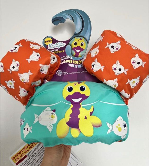 Stearns puddle jumper дитячі не надувні нарукавники жилет