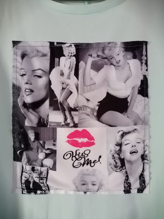 Miętowa tunika/bluzka