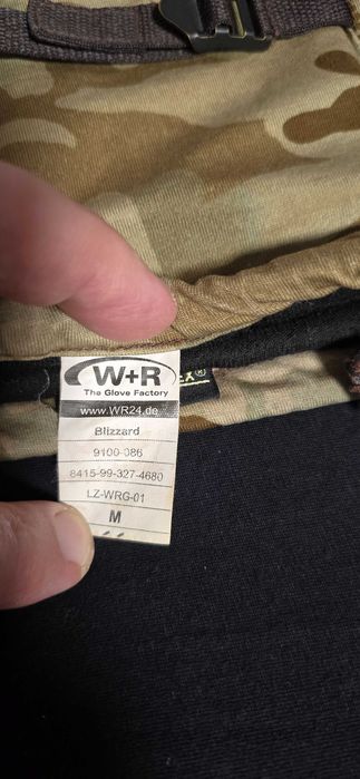 Перчатки Британской армии М. W+R Blizzard Gore-Tex MTP