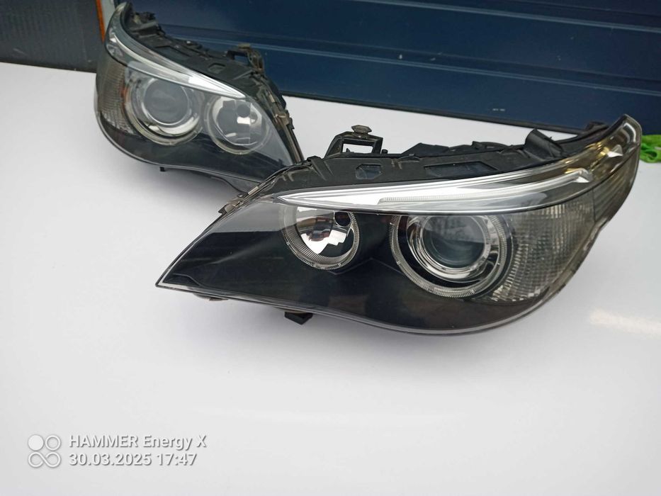 Lampa Lewa Przednia Lewy Przód Bi Xenon Bmw E60 E61 Dynamic Europa