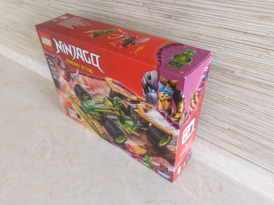 NOWE Klocki 71828 LEGO Ninjago Samochód wyścigowy Lloyda z napędem typ