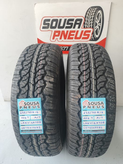 2 pneus Novos 235-70R16 - Oferta da entrega em todo o pais