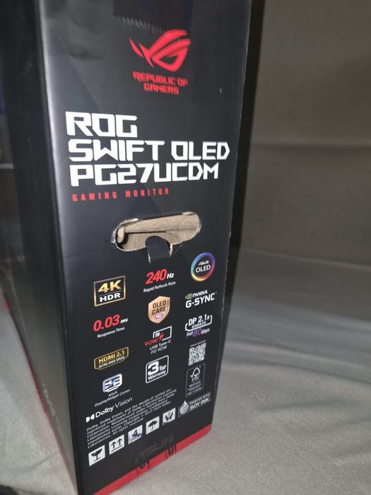 Monitor rog swift oled pg27ucdm
