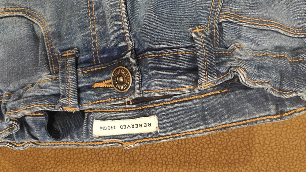 Jeansy legginsy Reserved roz. 140