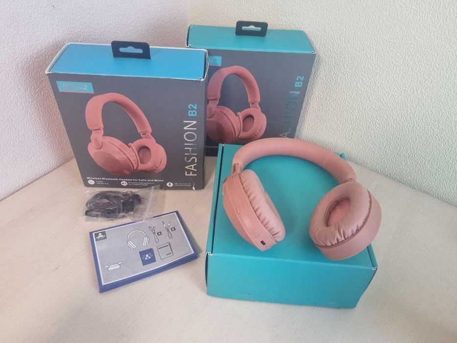 Навушники FASHION MS-B2 BT+mic наушники беспроводные