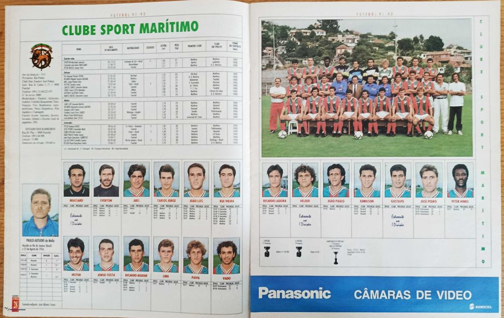 Cadernos de A Bola nº 21 - Época 91-92