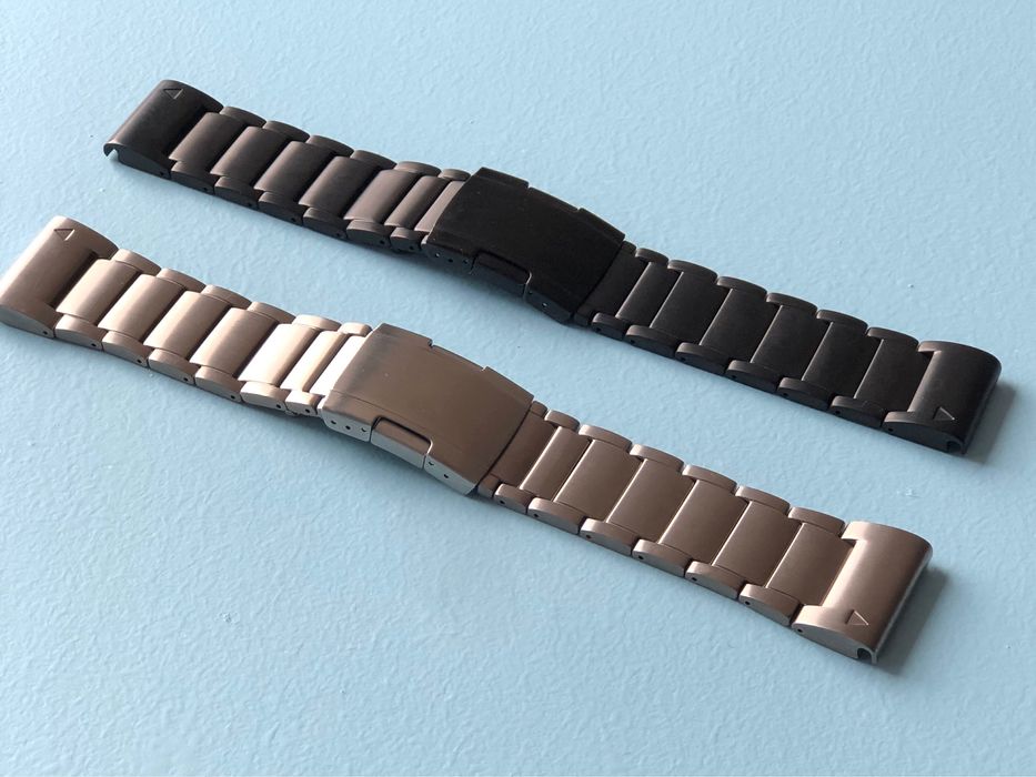 Титановий ремінець для Garmin Fenix Tactix Enduro quick fit 22 / 26 мм
