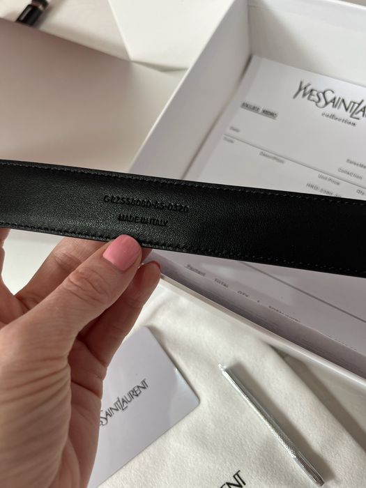 Ремень/пояс YSL Saint Laurent Belt 3.0 Ив Сен Лоран премиум