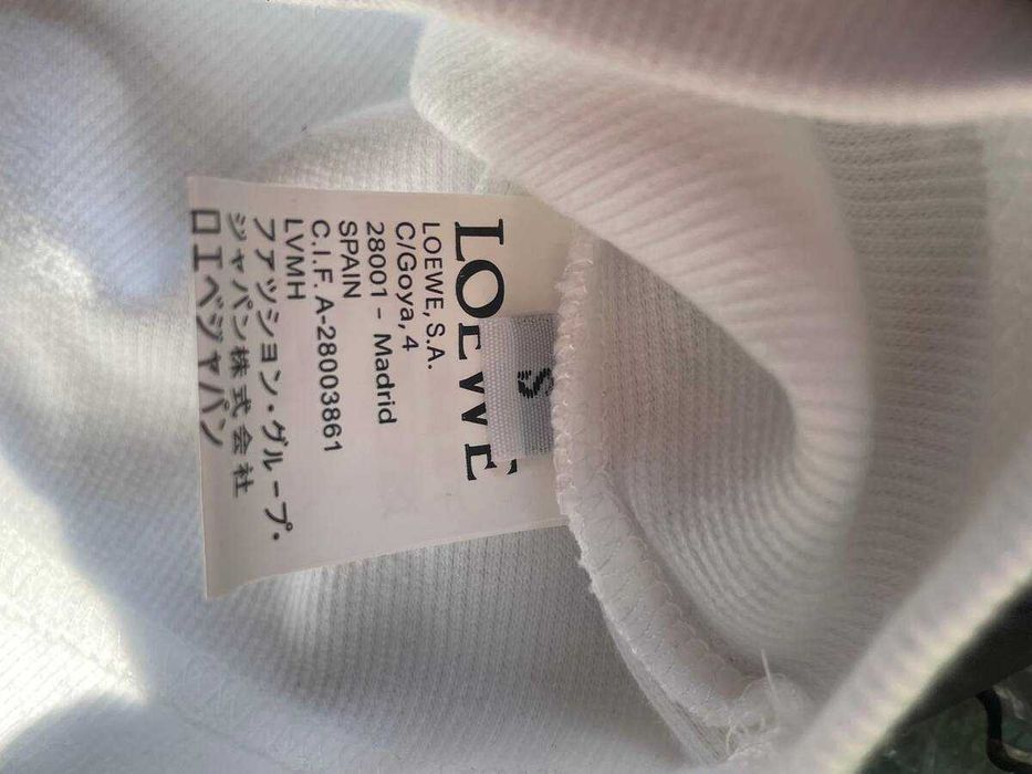 Top Loewe Algodão Logo