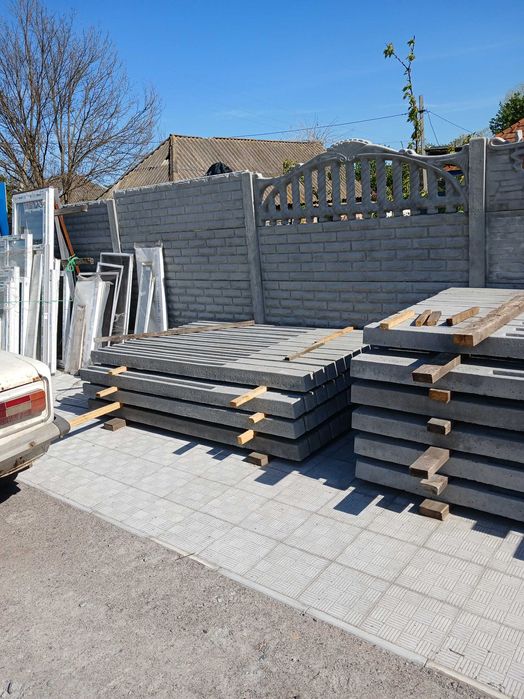 Єврозабор паркан "Сайдинг"готовий на складі 210 грн. за плиту.