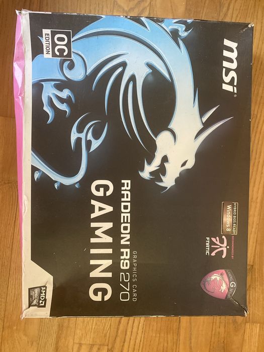 Компʼютер без БЖ, B350 Pro4, Ryzen 5 1500x, Radeon R9 270, ddr4 16gb,