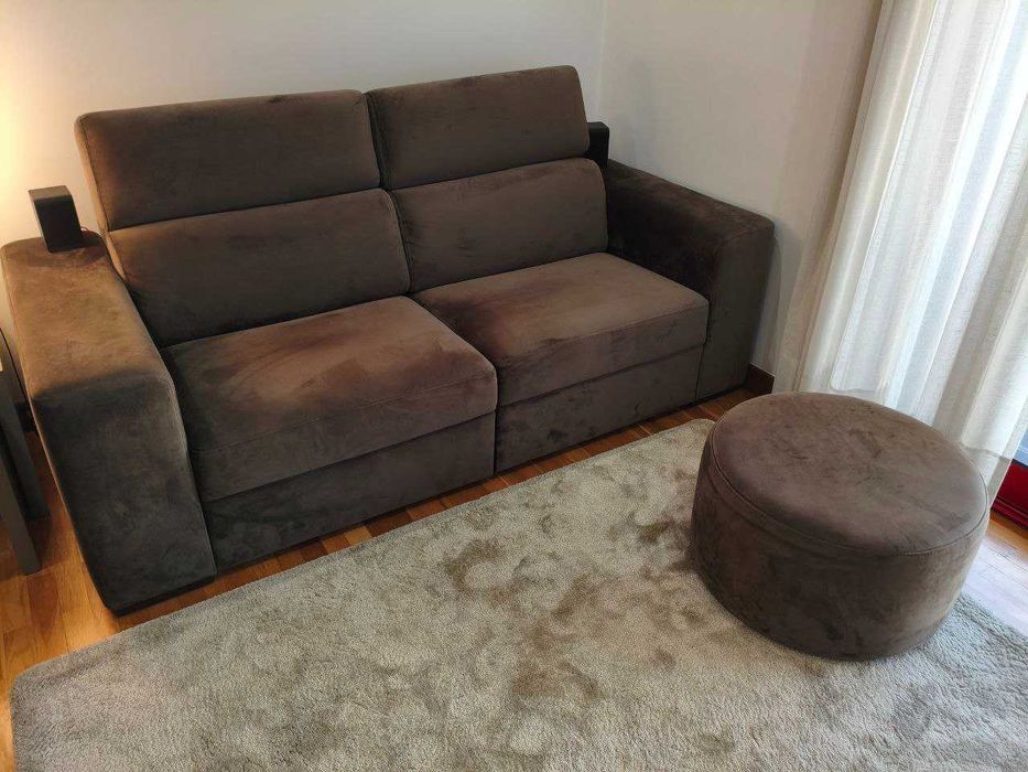 Sofá chaise longue -  Alfaiate D`Interiores