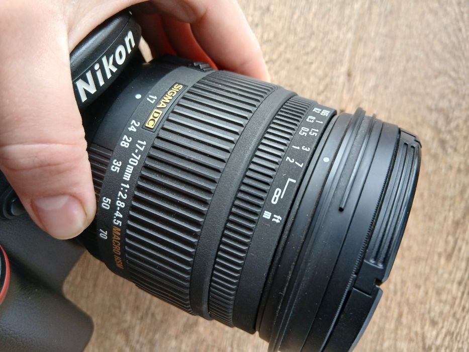 Фотоапарат Nikon D80 + Об'єктив Sigma 17-70mm