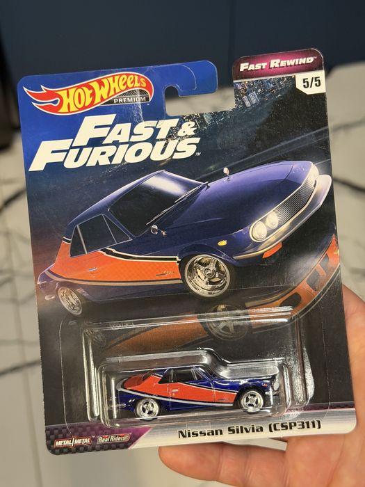 Hot Wheels Premium Nissan Silvia CSP311 Fast & Furious