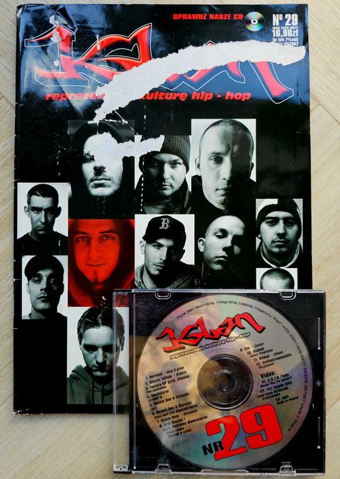 Magzayn KLAN nr 29 + CD hip-hop, Mor W.A., Gural, Dab,