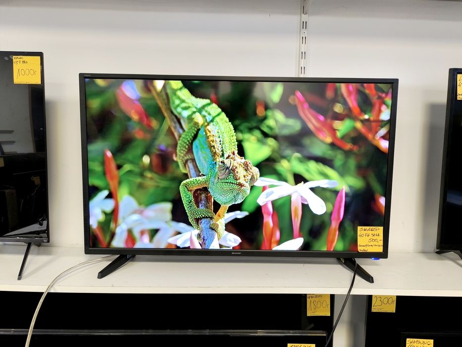 Sharp 40 cali FHD Smart WiFi DVB-T2 HEVC 40FG5242 gwarancja 3m telewizor