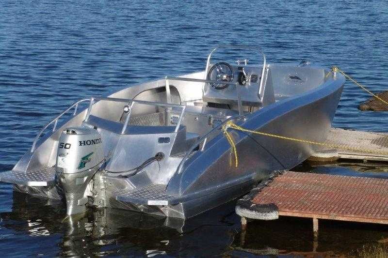 Łódź aluminiowa motorowa SH 590; lodka lodzie aluminiowe,