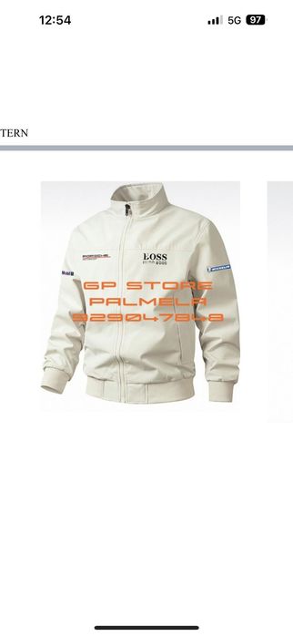 Jaquetas Porsche/Boss lindas