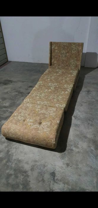 sofá cama desdobravel em tecibo