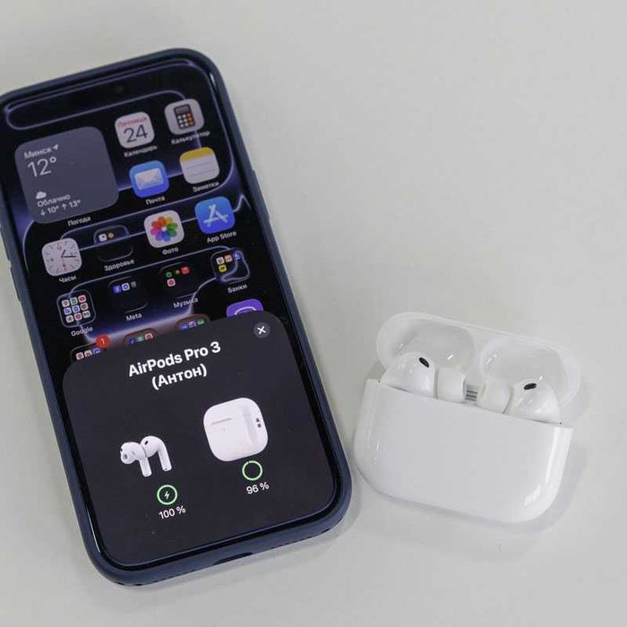 Навушники бездротові Apple AirPods Pro 3 Bleutooth гарнітура MFHP4