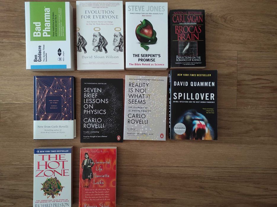 Lote de livros novos nunca lidos