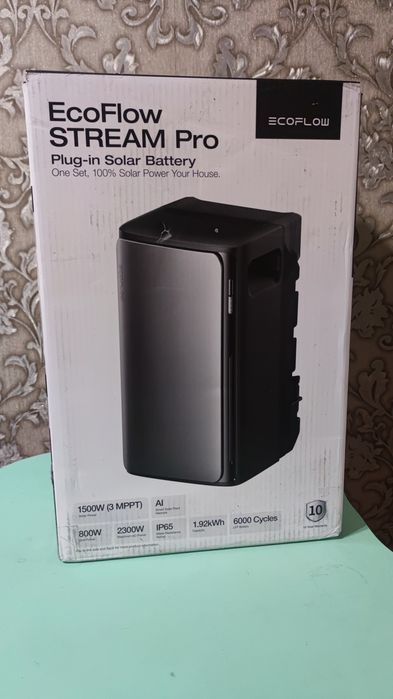 Ecoflow Stream Pro 1,92 kWh. Новая. Delta light.