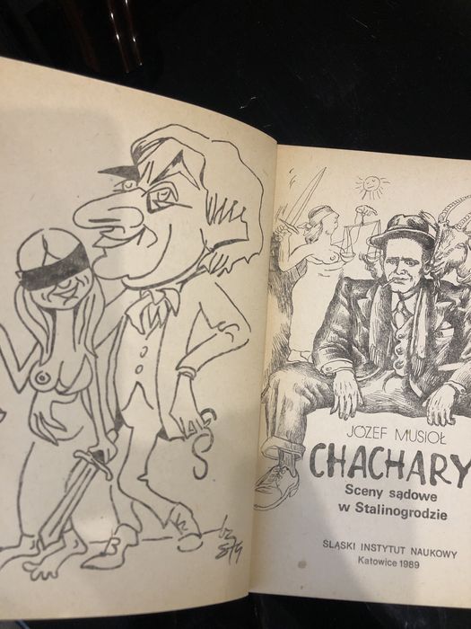 Józef Musioł - Chachary. Sceny sądowe w Stalinogrodzie
