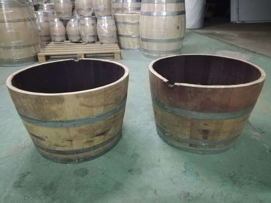 Vasos/Celhas de madeira de carvalho