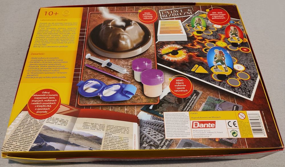LABORATORIUM GEOFIZYKI – 2x gry + zestaw do eksperymentu