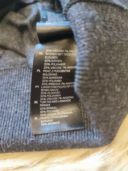 Bluzka sweter z golfem rozm. 38 42 H&M