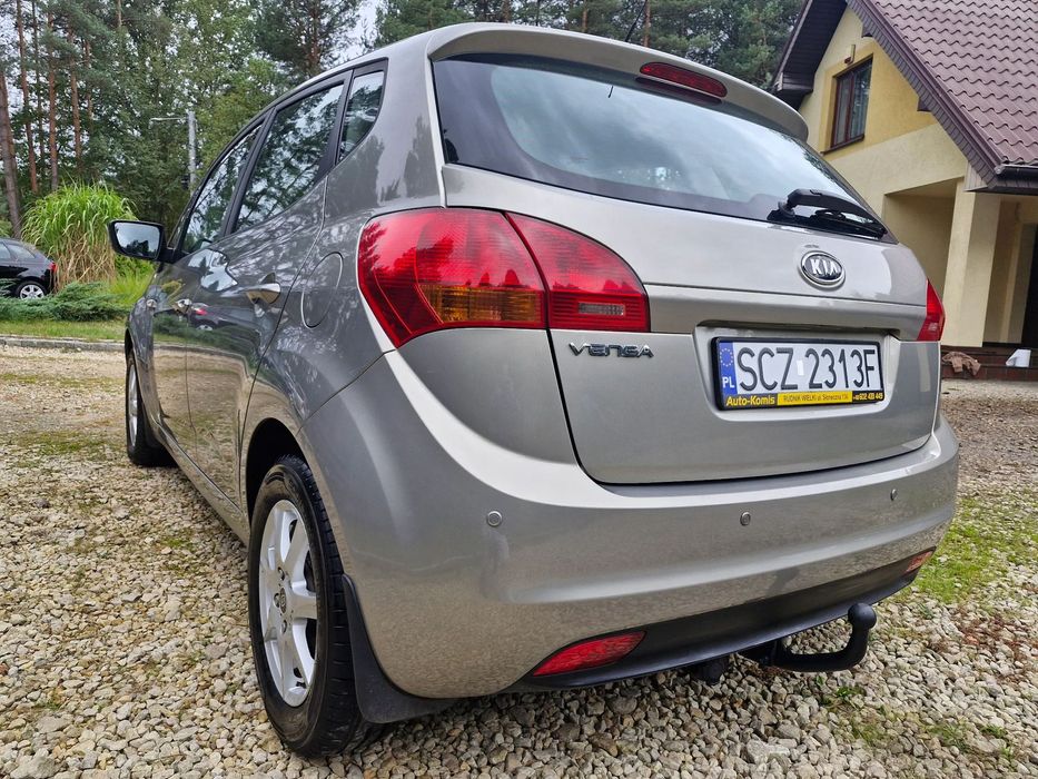 Kia Venga 1.6 125KM Serwis Gwarancja VIP Bezwypadkowy ZAREJESTROWANY