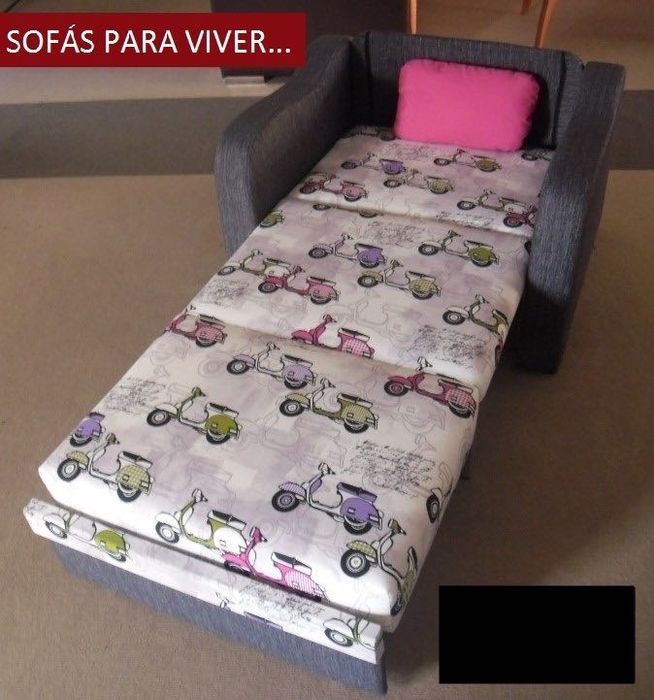 Sofá cama mod. Sónia 1 lugar
