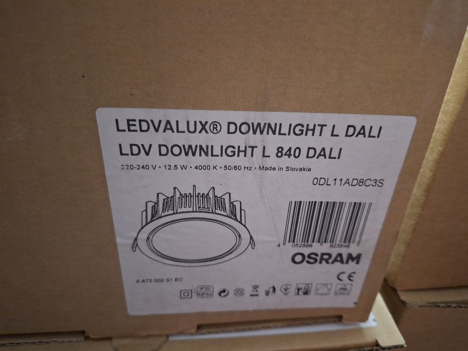 8szt- Oprawa Ledvance  downlight  l dali 12,5W 4000K – OSRAM