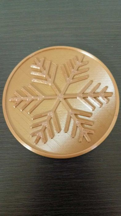 Świąteczne podkładki SNOWFLAKE / MERRY CHRISTMAS - pod kubek/szklankę.