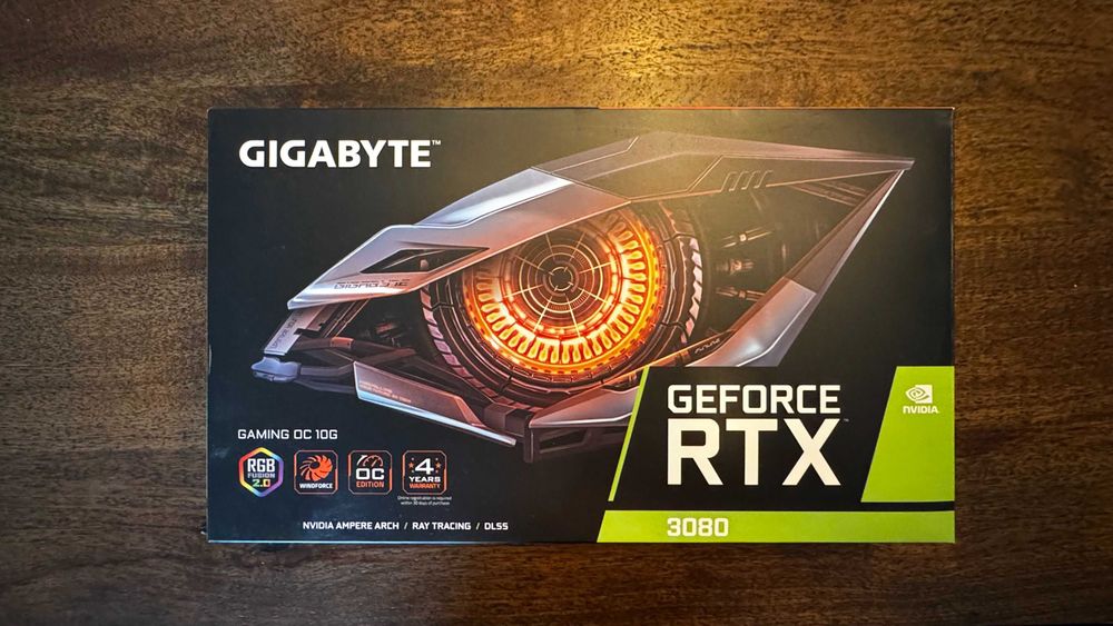 Gigabyte GeForce RTX 3080 GAMING OC 10G (10GB) — Excelente estado