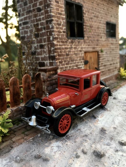 CADILLAC TYP E57-wozy strażackie,auta PRL,straż pożarna,ikona